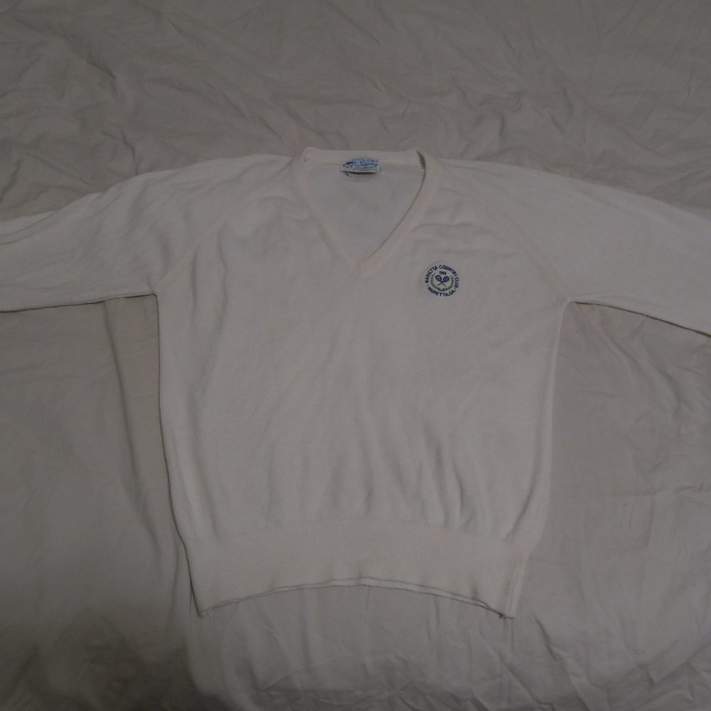 VTG Pickering Marietta Country Club V-Neck Sweater
